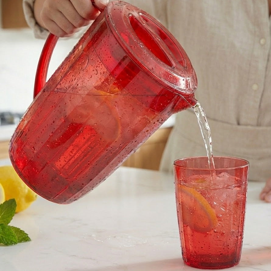 7PCs Plastic Kitchen Jug & Glass Set