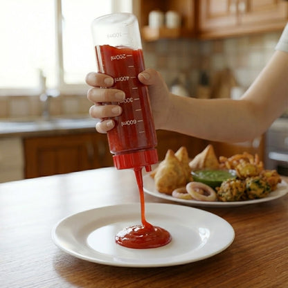 Plastic Sauce Squeeze Bottle 700ML