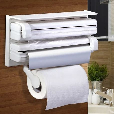 3 In 1 Kitchen Triple Paper Dispenser