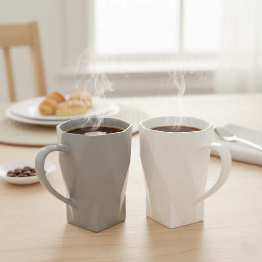 2PCs High Quality Unberakable Mug